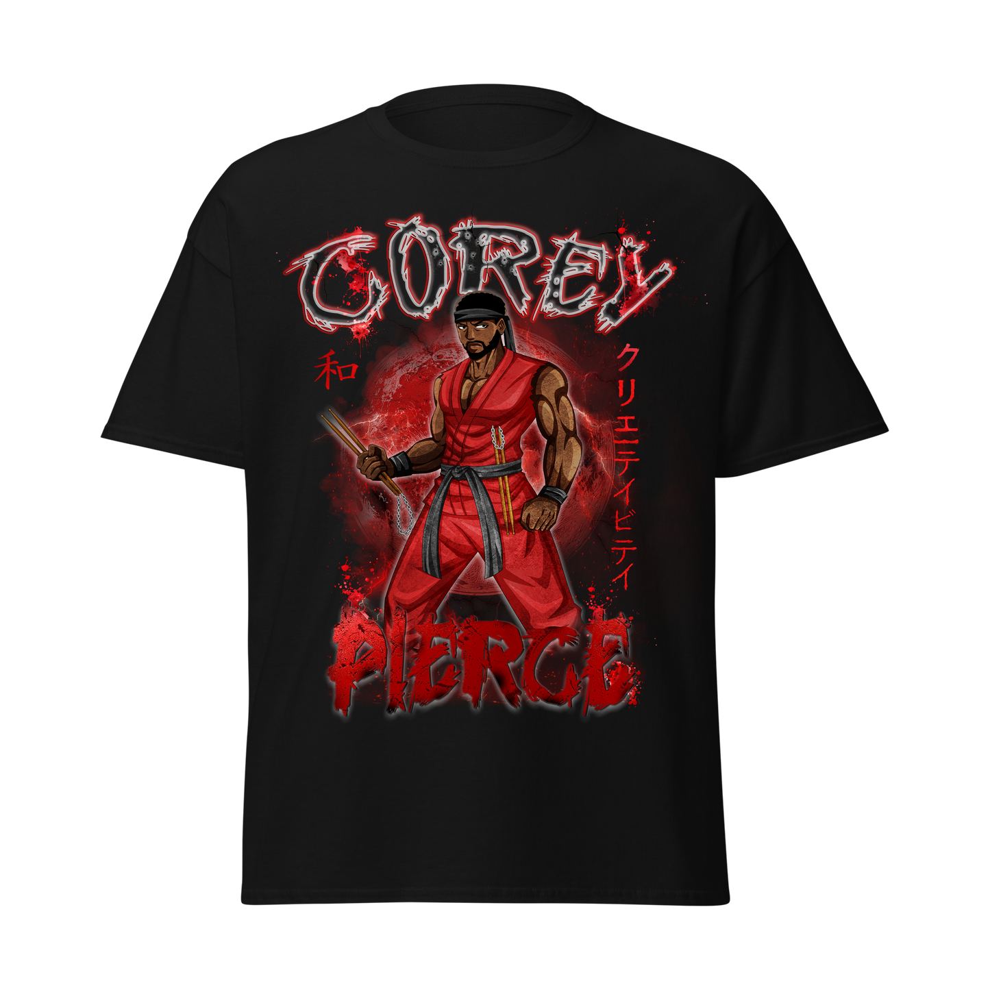 Corey Pierce - Anime Ninja 1 - T-Shirt