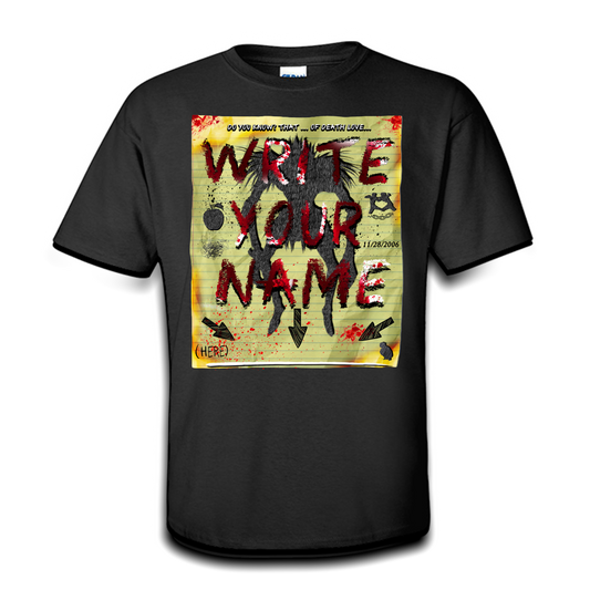 Write Your Name Here - T-Shirt